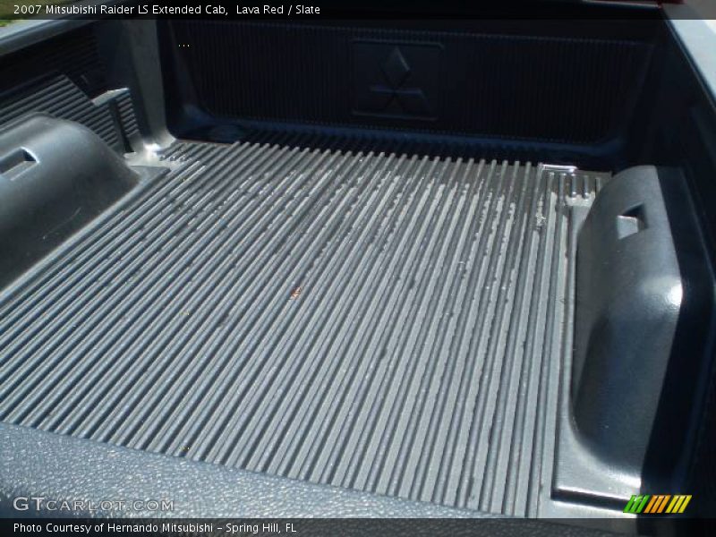 Lava Red / Slate 2007 Mitsubishi Raider LS Extended Cab