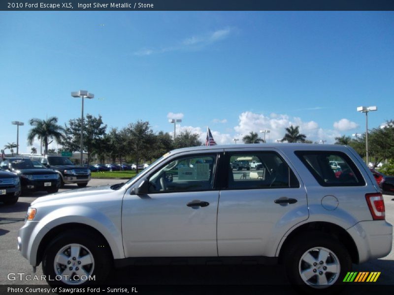 Ingot Silver Metallic / Stone 2010 Ford Escape XLS