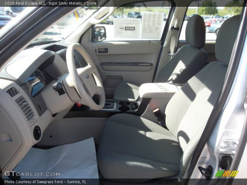 Ingot Silver Metallic / Stone 2010 Ford Escape XLS