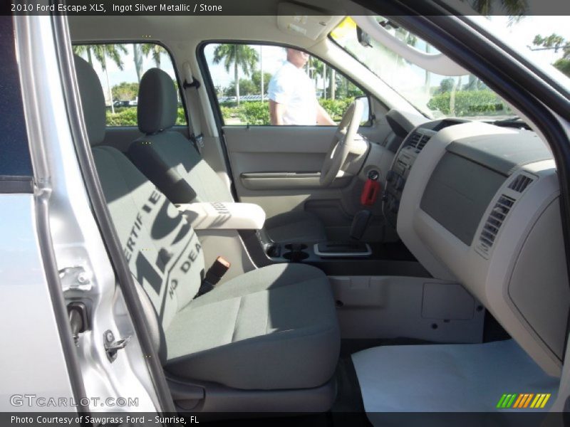 Ingot Silver Metallic / Stone 2010 Ford Escape XLS