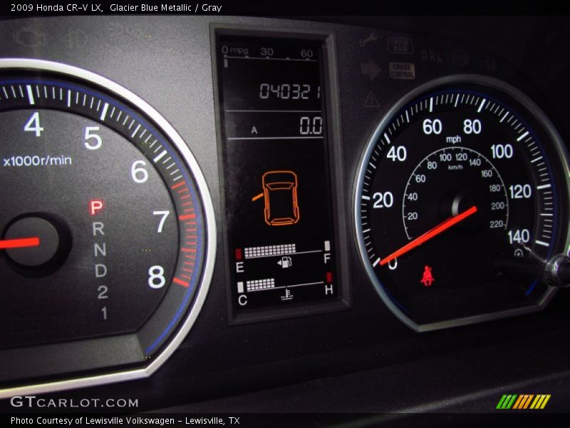  2009 CR-V LX LX Gauges