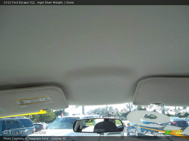 Ingot Silver Metallic / Stone 2010 Ford Escape XLS