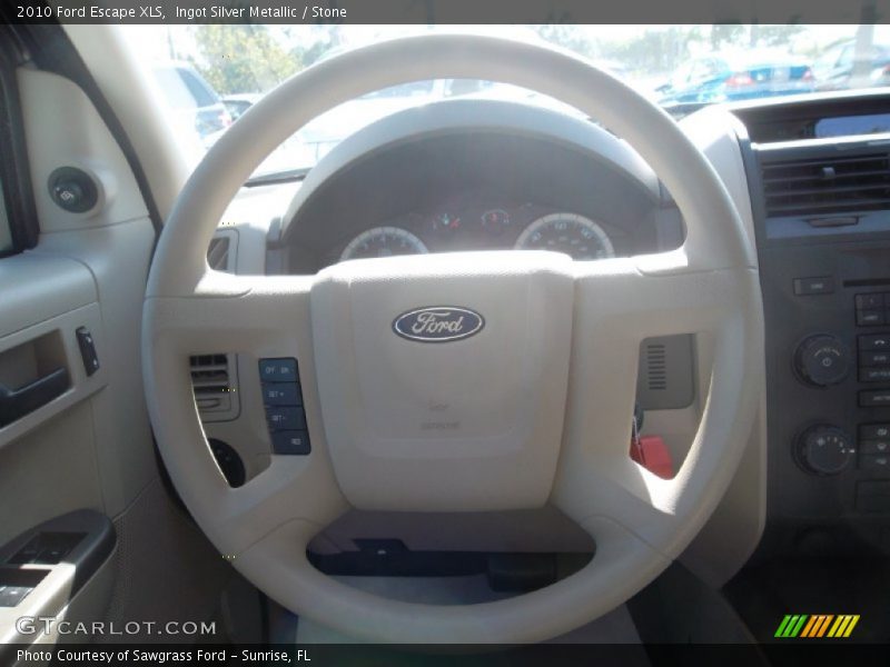 Ingot Silver Metallic / Stone 2010 Ford Escape XLS