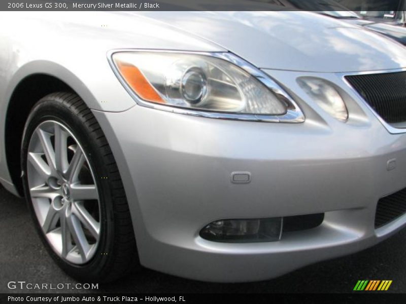 Mercury Silver Metallic / Black 2006 Lexus GS 300