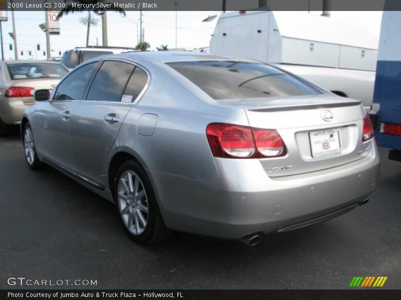 Mercury Silver Metallic / Black 2006 Lexus GS 300
