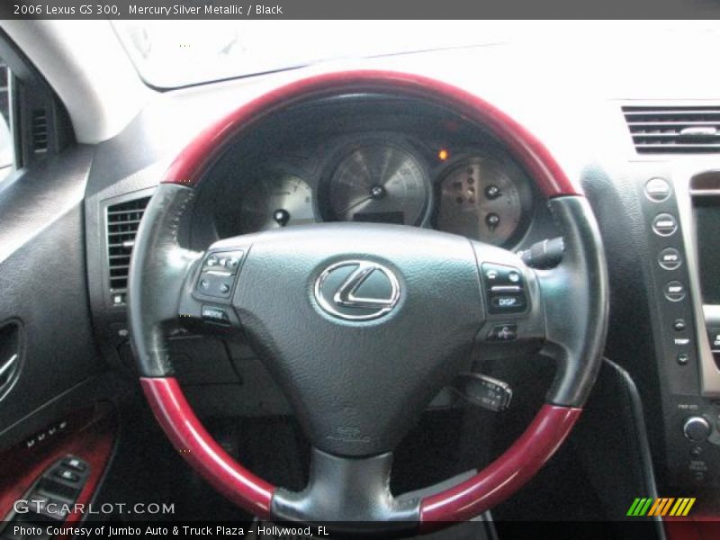Mercury Silver Metallic / Black 2006 Lexus GS 300
