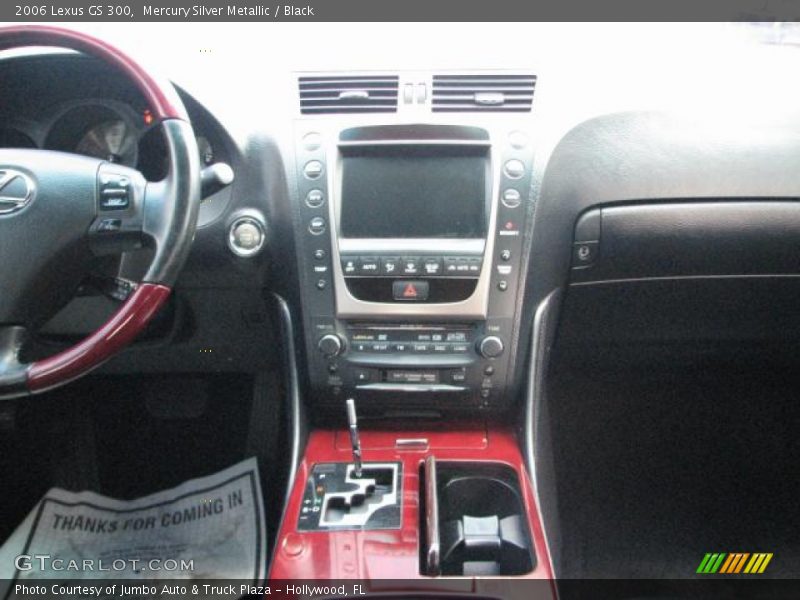 Mercury Silver Metallic / Black 2006 Lexus GS 300