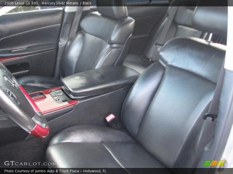 Mercury Silver Metallic / Black 2006 Lexus GS 300