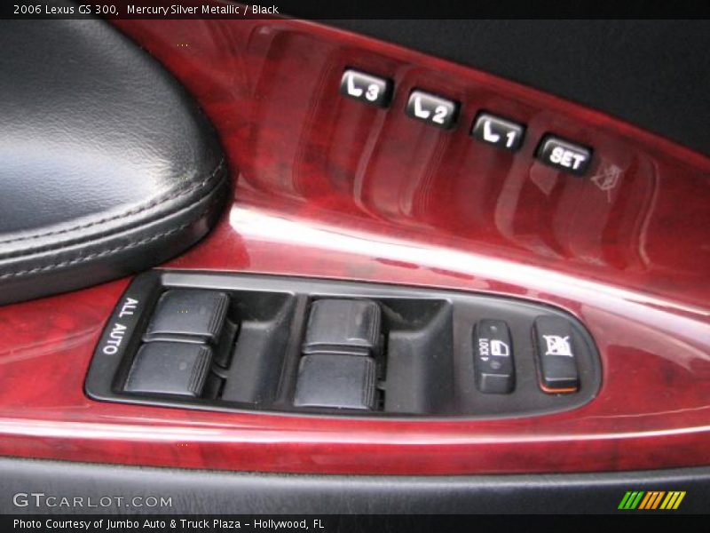Mercury Silver Metallic / Black 2006 Lexus GS 300