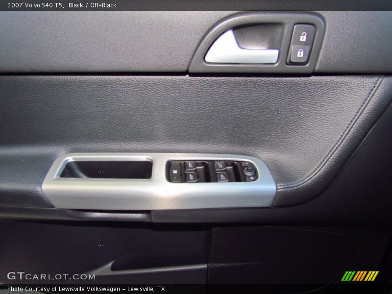 Black / Off-Black 2007 Volvo S40 T5