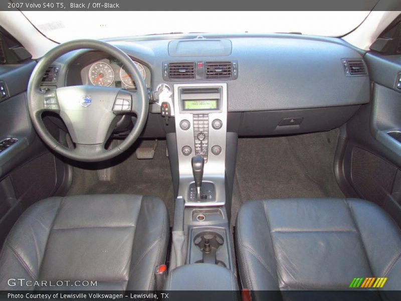Black / Off-Black 2007 Volvo S40 T5