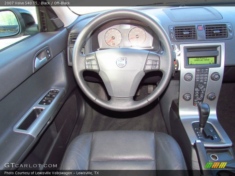 Black / Off-Black 2007 Volvo S40 T5