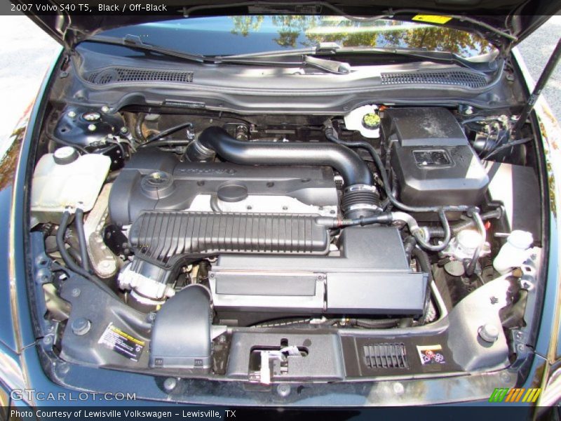  2007 S40 T5 Engine - 2.5 Liter Turbocharged DOHC 20 Valve VVT Inline 5 Cylinder