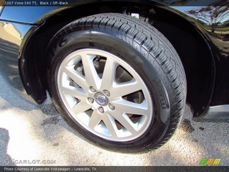 Black / Off-Black 2007 Volvo S40 T5