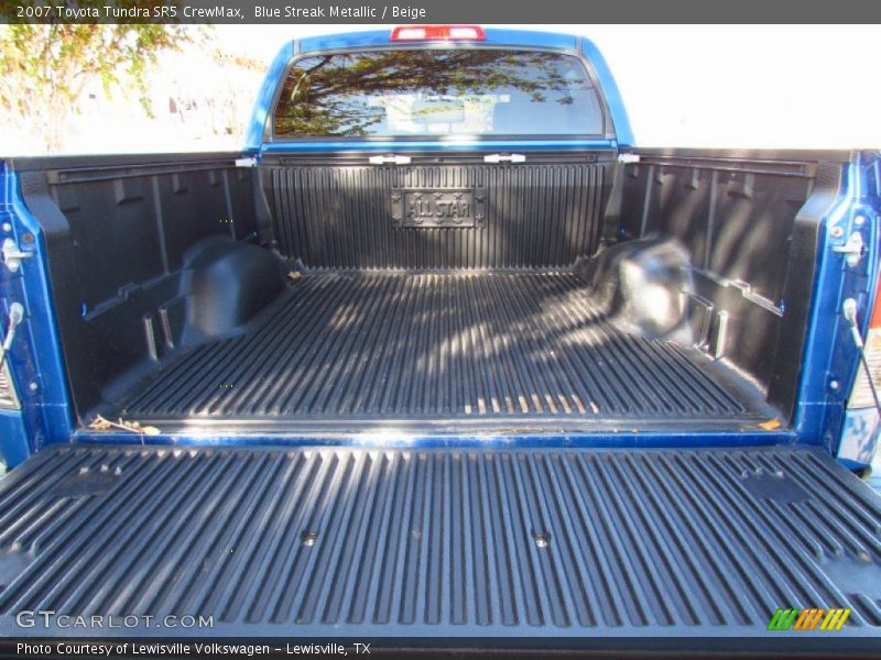Blue Streak Metallic / Beige 2007 Toyota Tundra SR5 CrewMax