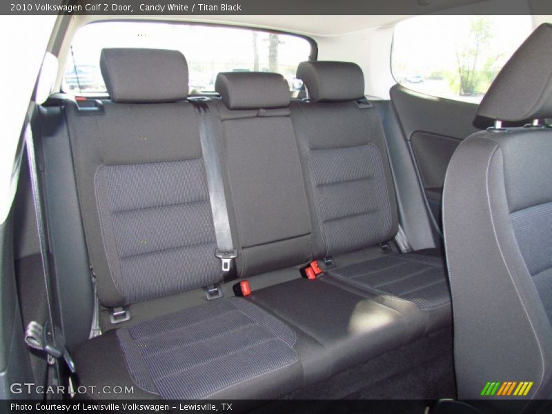  2010 Golf 2 Door Titan Black Interior