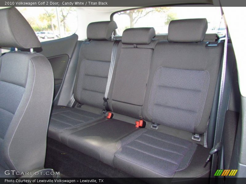  2010 Golf 2 Door Titan Black Interior