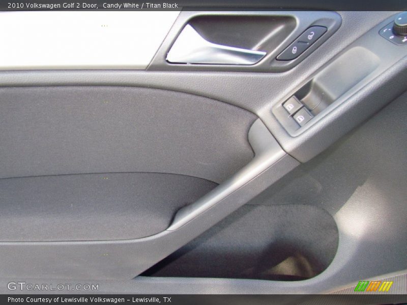 Candy White / Titan Black 2010 Volkswagen Golf 2 Door