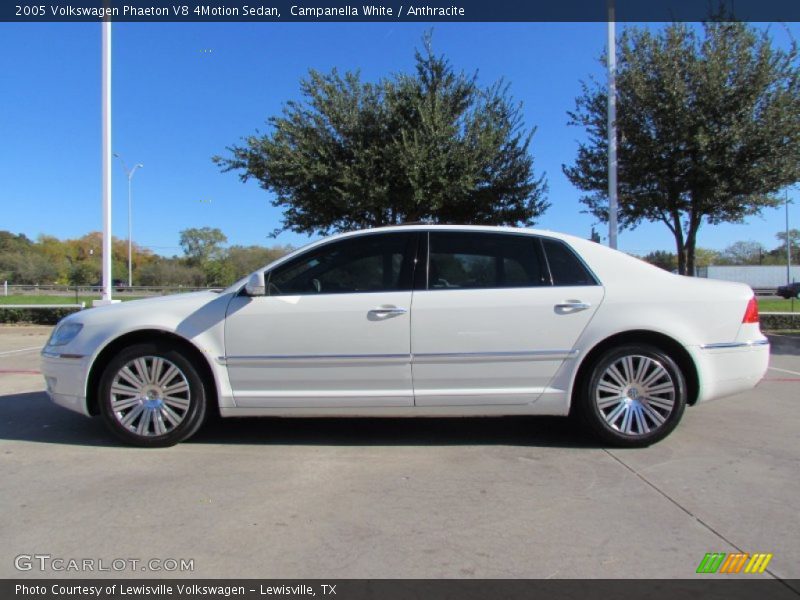 2005 Phaeton V8 4Motion Sedan Campanella White