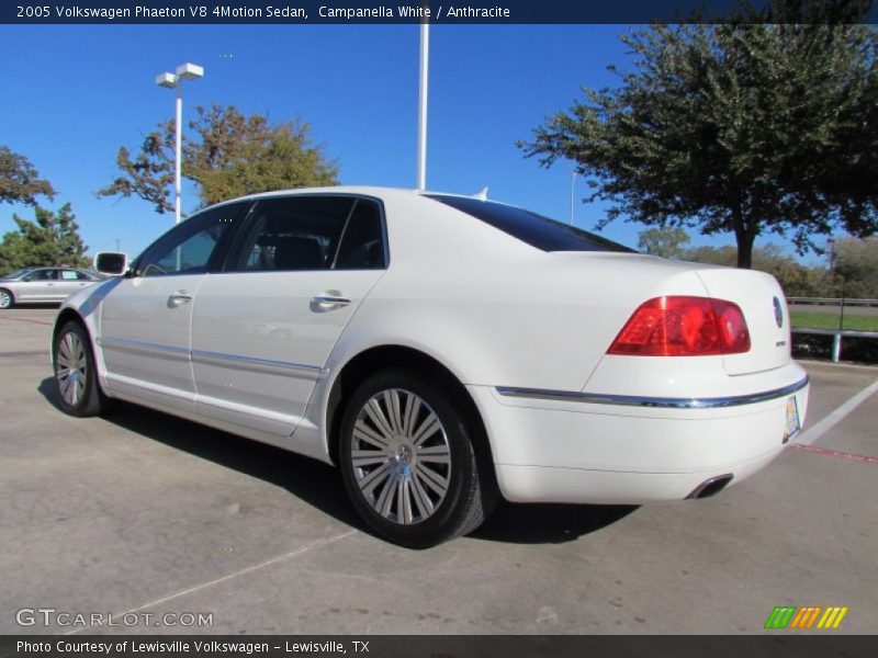 Campanella White / Anthracite 2005 Volkswagen Phaeton V8 4Motion Sedan