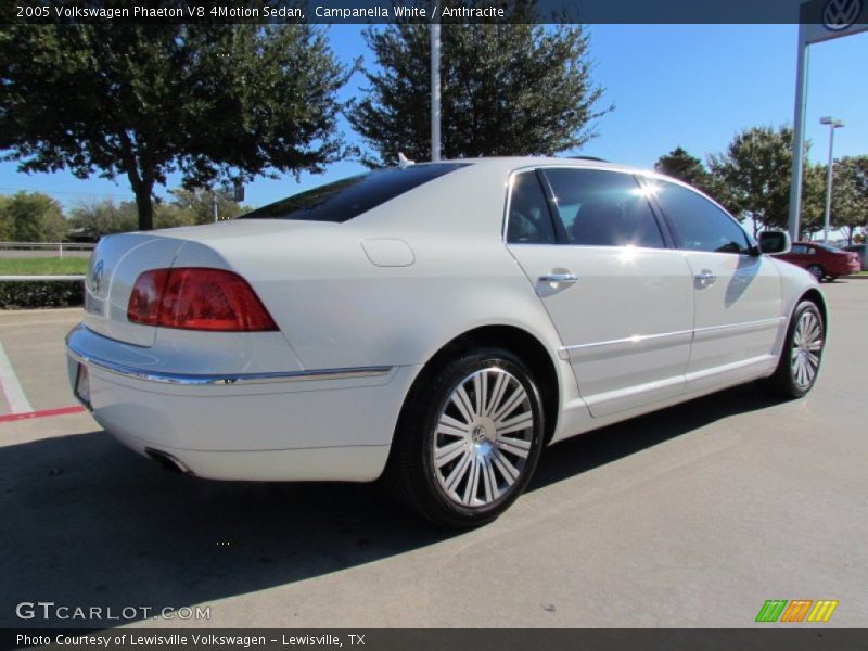 Campanella White / Anthracite 2005 Volkswagen Phaeton V8 4Motion Sedan