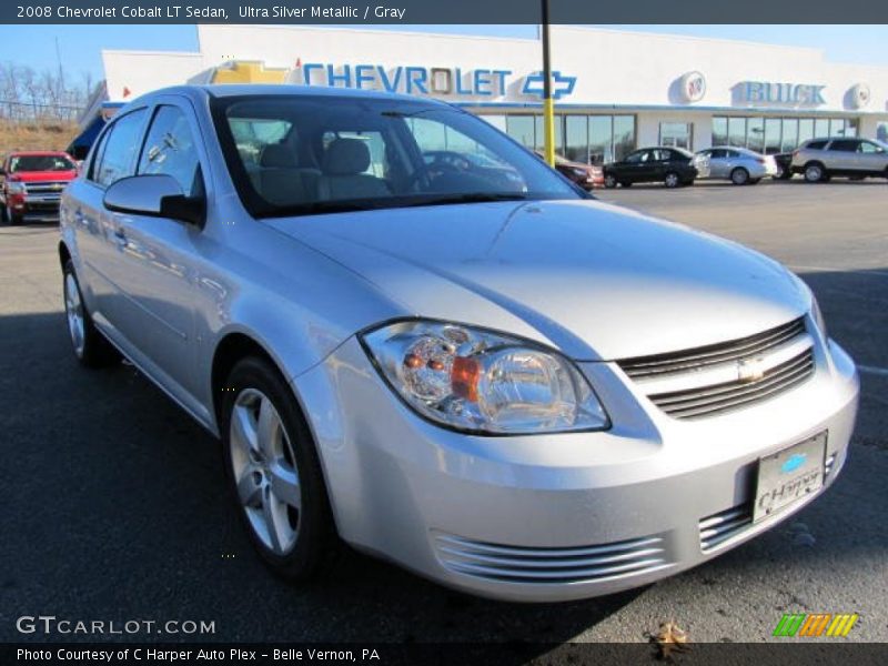 Ultra Silver Metallic / Gray 2008 Chevrolet Cobalt LT Sedan