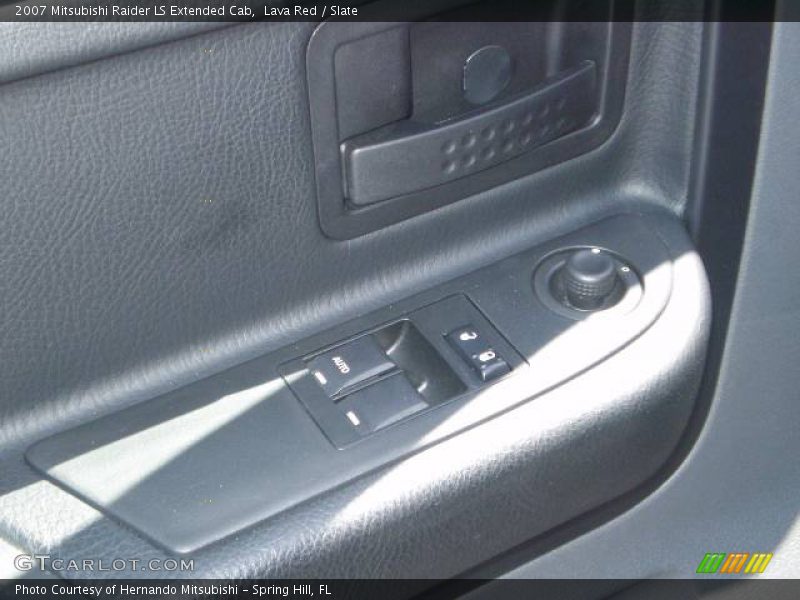 Lava Red / Slate 2007 Mitsubishi Raider LS Extended Cab