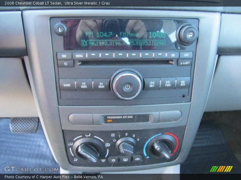 Ultra Silver Metallic / Gray 2008 Chevrolet Cobalt LT Sedan