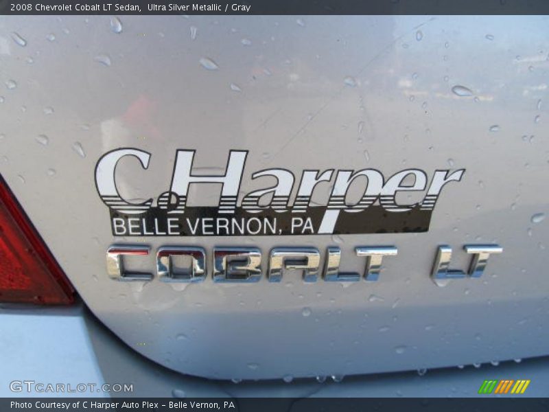 Ultra Silver Metallic / Gray 2008 Chevrolet Cobalt LT Sedan