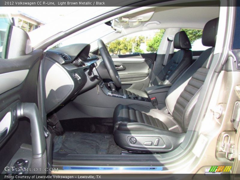 Light Brown Metallic / Black 2012 Volkswagen CC R-Line