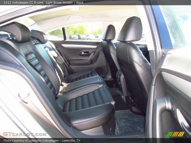 Light Brown Metallic / Black 2012 Volkswagen CC R-Line