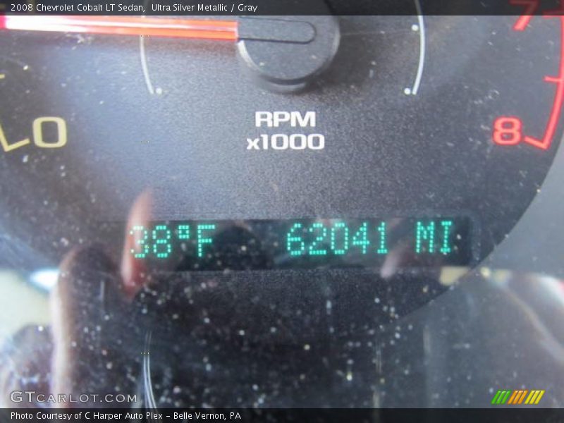 Ultra Silver Metallic / Gray 2008 Chevrolet Cobalt LT Sedan