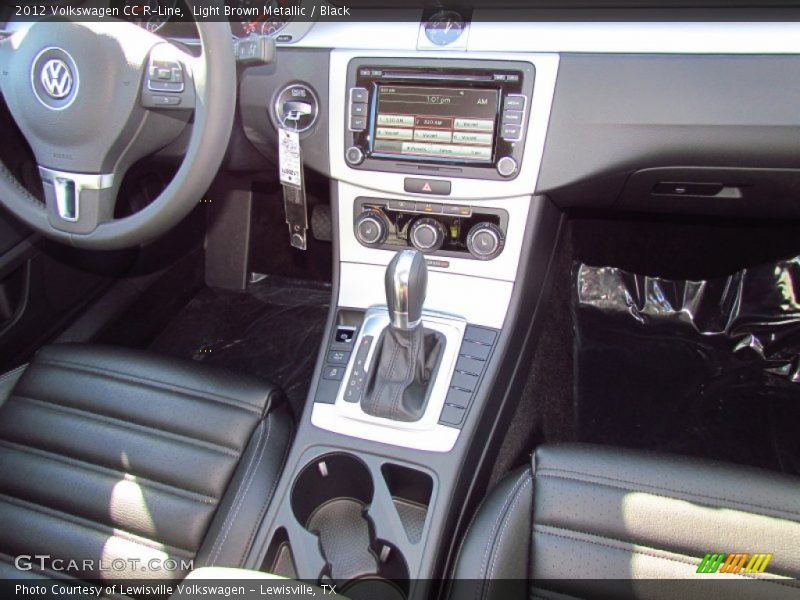 Light Brown Metallic / Black 2012 Volkswagen CC R-Line