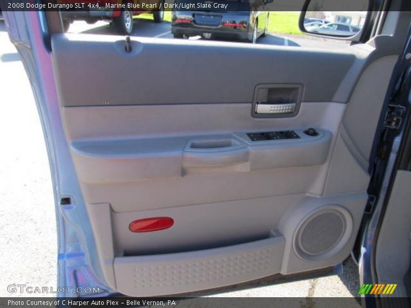 Marine Blue Pearl / Dark/Light Slate Gray 2008 Dodge Durango SLT 4x4
