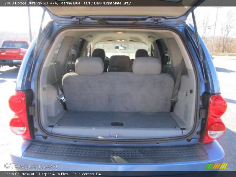 Marine Blue Pearl / Dark/Light Slate Gray 2008 Dodge Durango SLT 4x4