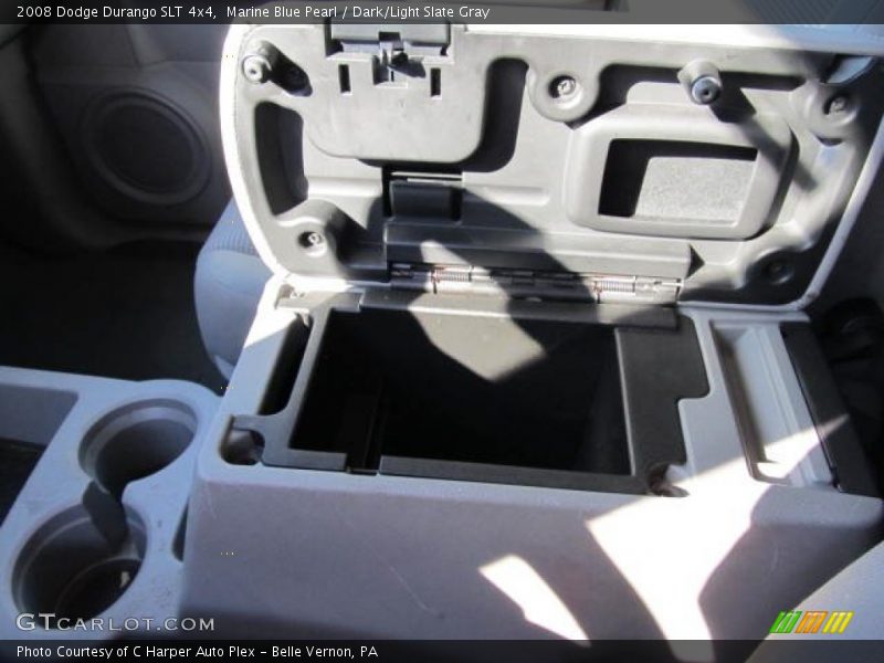 Marine Blue Pearl / Dark/Light Slate Gray 2008 Dodge Durango SLT 4x4