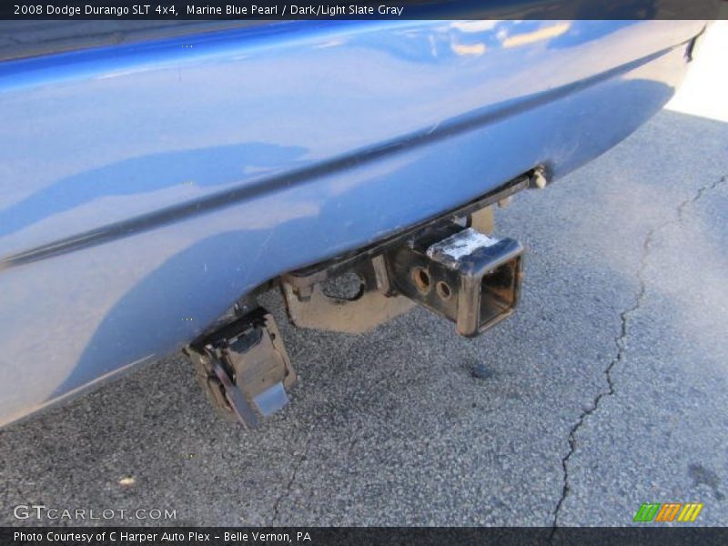 Marine Blue Pearl / Dark/Light Slate Gray 2008 Dodge Durango SLT 4x4