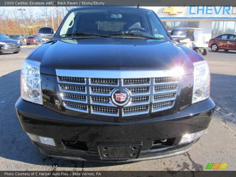Black Raven / Ebony/Ebony 2009 Cadillac Escalade AWD