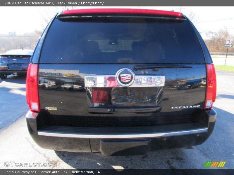 Black Raven / Ebony/Ebony 2009 Cadillac Escalade AWD
