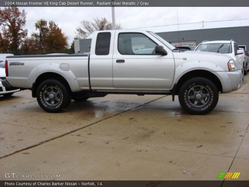  2004 Frontier XE King Cab Desert Runner Radiant Silver Metallic