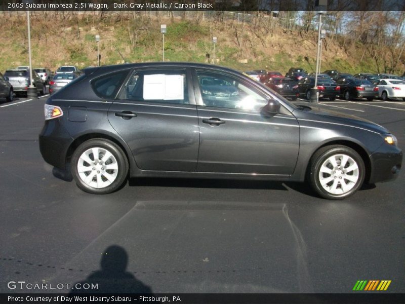 Dark Gray Metallic / Carbon Black 2009 Subaru Impreza 2.5i Wagon