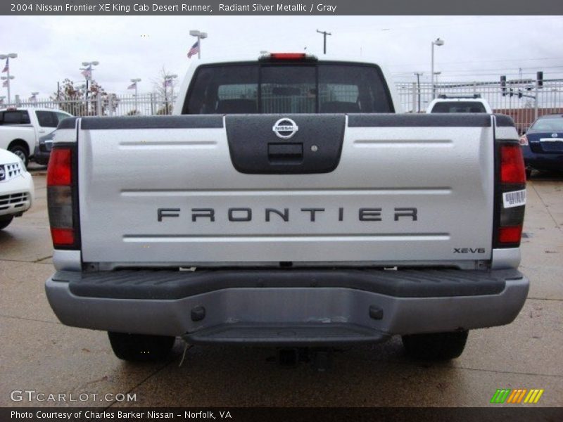  2004 Frontier XE King Cab Desert Runner Radiant Silver Metallic