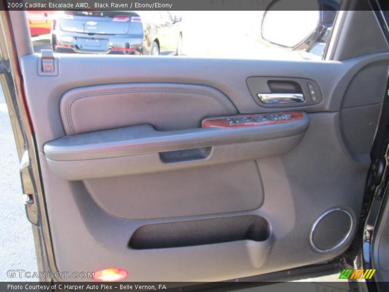 Black Raven / Ebony/Ebony 2009 Cadillac Escalade AWD