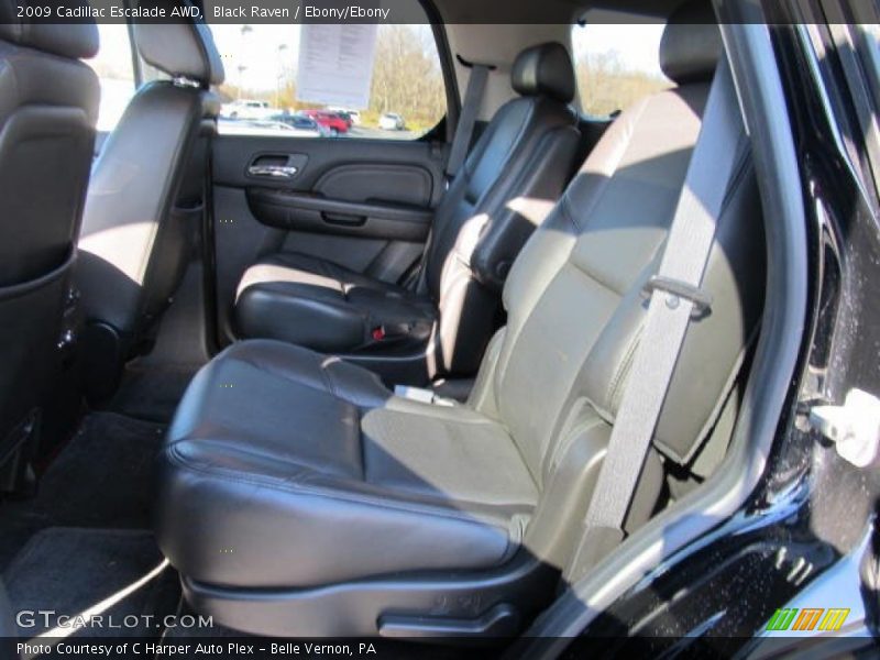Black Raven / Ebony/Ebony 2009 Cadillac Escalade AWD