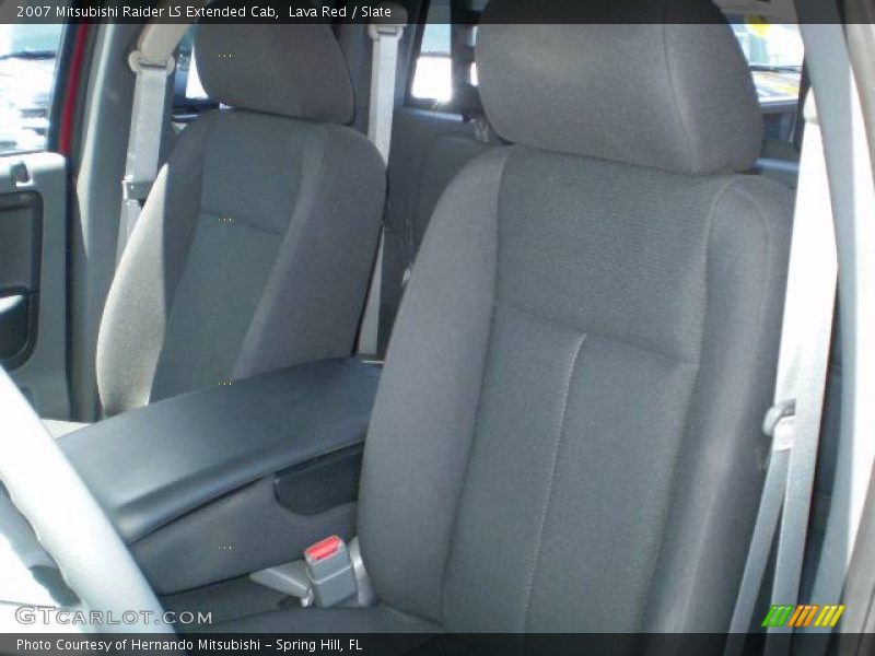 Lava Red / Slate 2007 Mitsubishi Raider LS Extended Cab