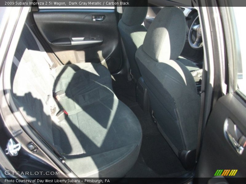 Dark Gray Metallic / Carbon Black 2009 Subaru Impreza 2.5i Wagon