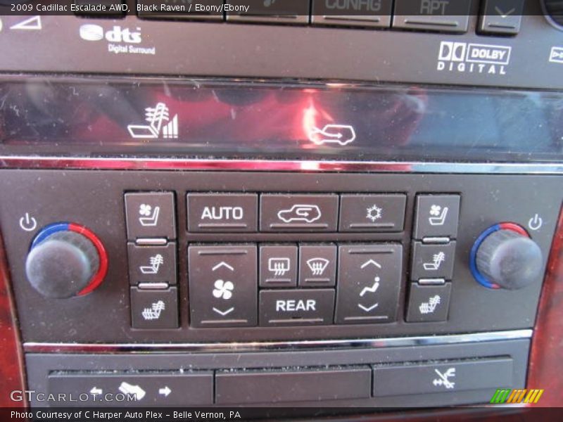 Black Raven / Ebony/Ebony 2009 Cadillac Escalade AWD