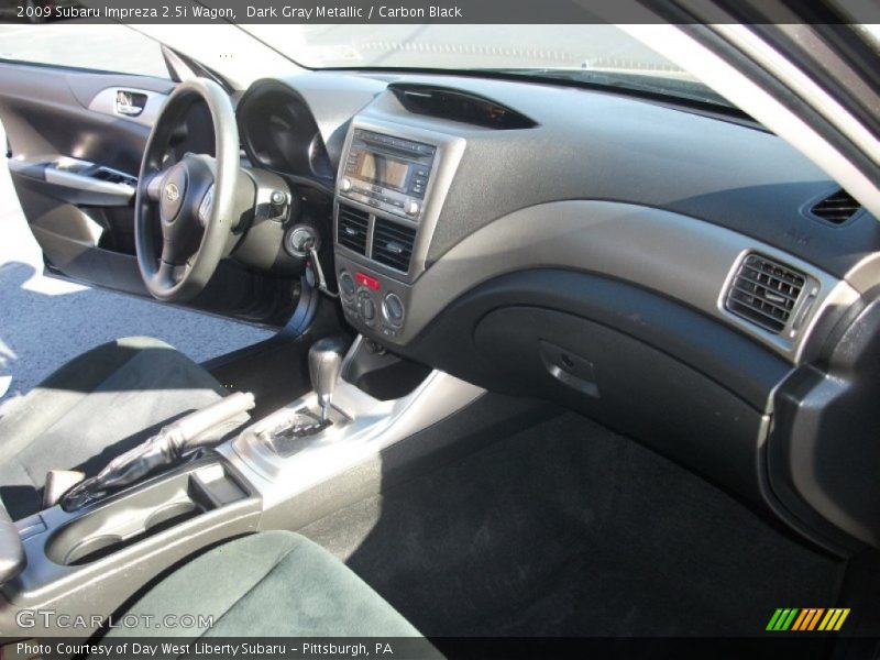 Dark Gray Metallic / Carbon Black 2009 Subaru Impreza 2.5i Wagon