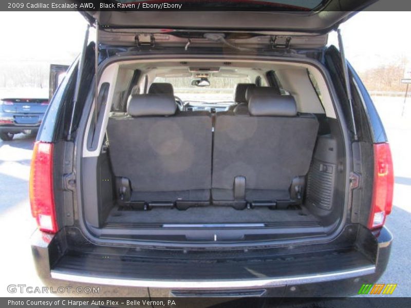 Black Raven / Ebony/Ebony 2009 Cadillac Escalade AWD