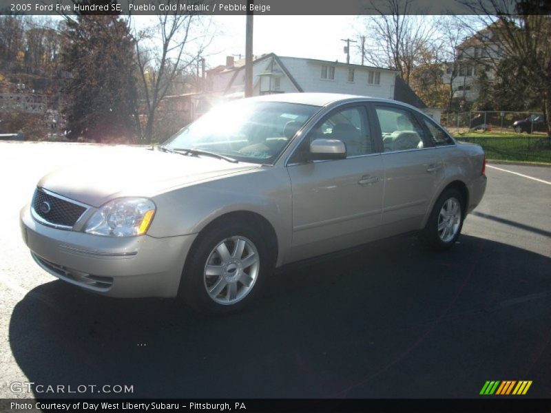 Pueblo Gold Metallic / Pebble Beige 2005 Ford Five Hundred SE